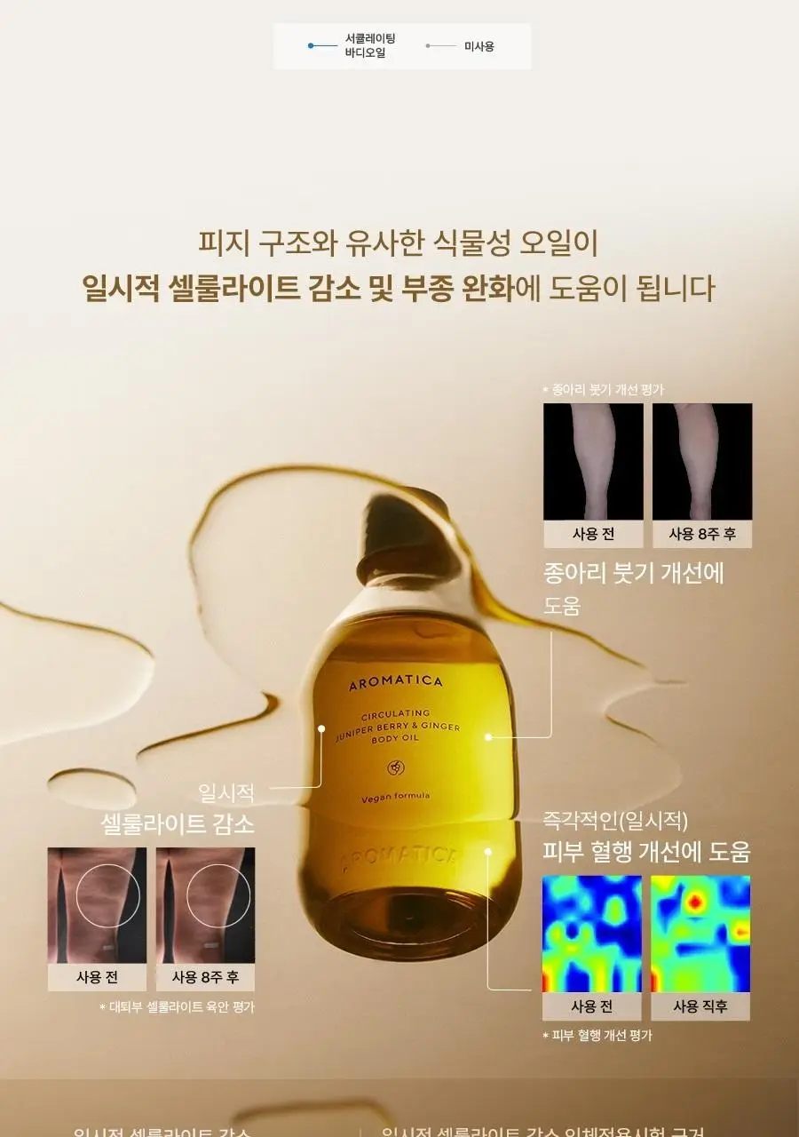 [식물유래/보습탄력] 아로마티카 바디오일 100ml 5종 중 택1 상세페이지 15